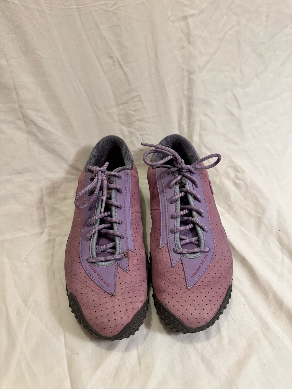 Vintage Sketchers Y2K Bowling Style-Sneakers